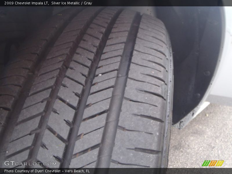 Silver Ice Metallic / Gray 2009 Chevrolet Impala LT
