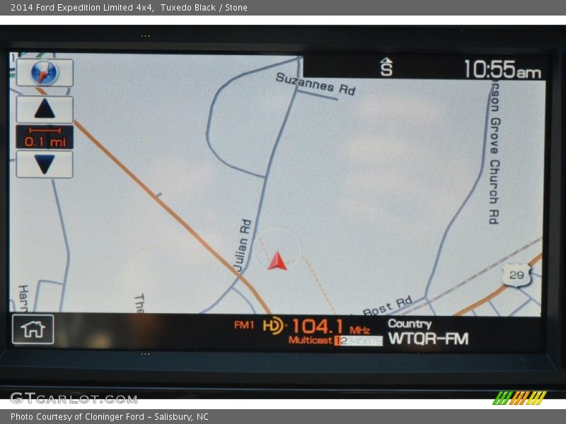 Navigation of 2014 Expedition Limited 4x4