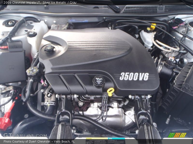 Silver Ice Metallic / Gray 2009 Chevrolet Impala LT