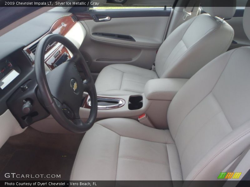 Silver Ice Metallic / Gray 2009 Chevrolet Impala LT