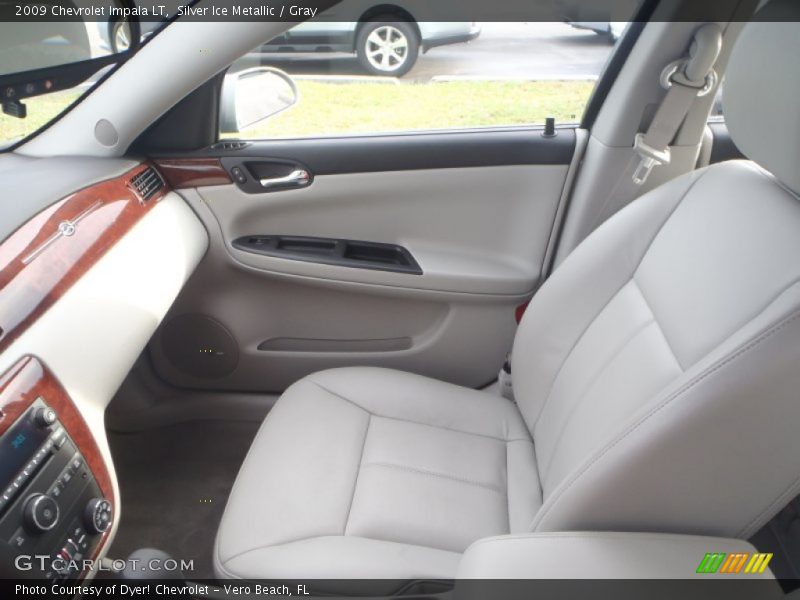 Silver Ice Metallic / Gray 2009 Chevrolet Impala LT