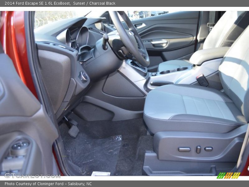 Sunset / Charcoal Black 2014 Ford Escape SE 1.6L EcoBoost