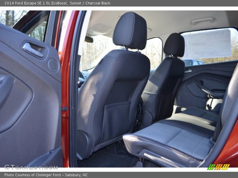 Sunset / Charcoal Black 2014 Ford Escape SE 1.6L EcoBoost