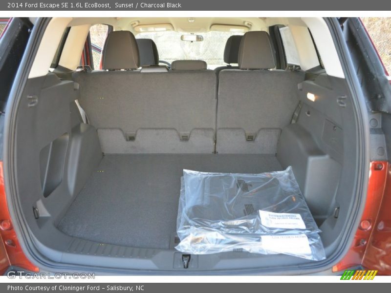 Sunset / Charcoal Black 2014 Ford Escape SE 1.6L EcoBoost