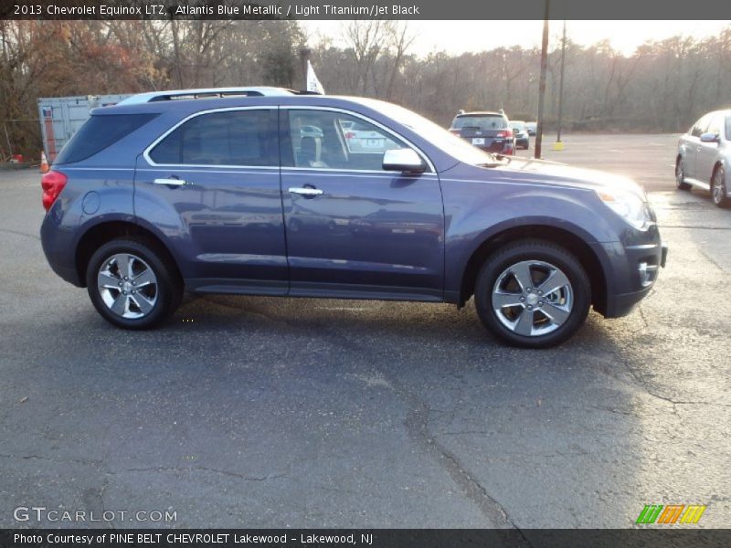 Atlantis Blue Metallic / Light Titanium/Jet Black 2013 Chevrolet Equinox LTZ