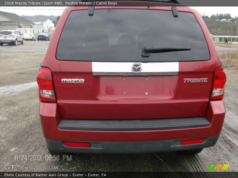 Redfire Metallic / Camel Beige 2008 Mazda Tribute i Sport 4WD
