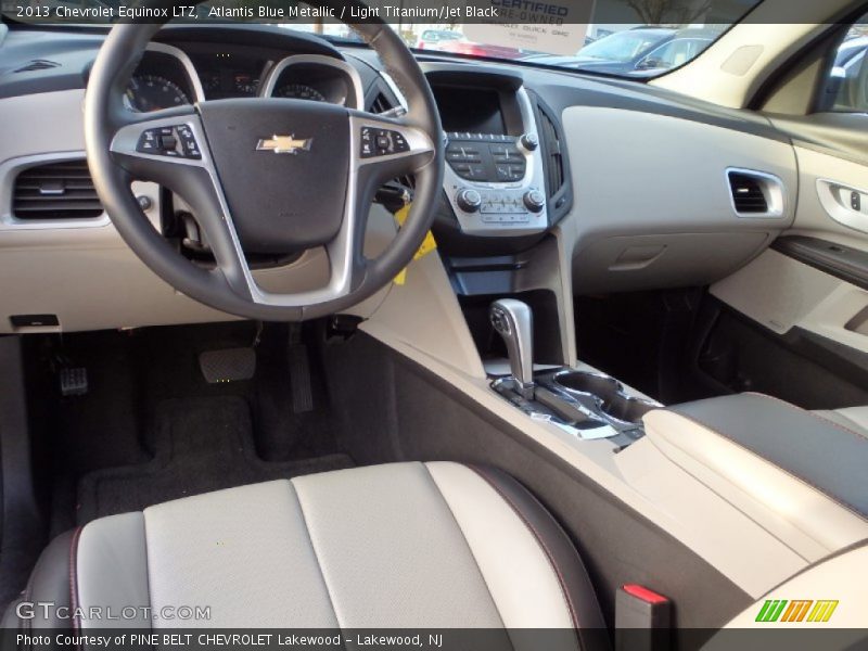 Atlantis Blue Metallic / Light Titanium/Jet Black 2013 Chevrolet Equinox LTZ