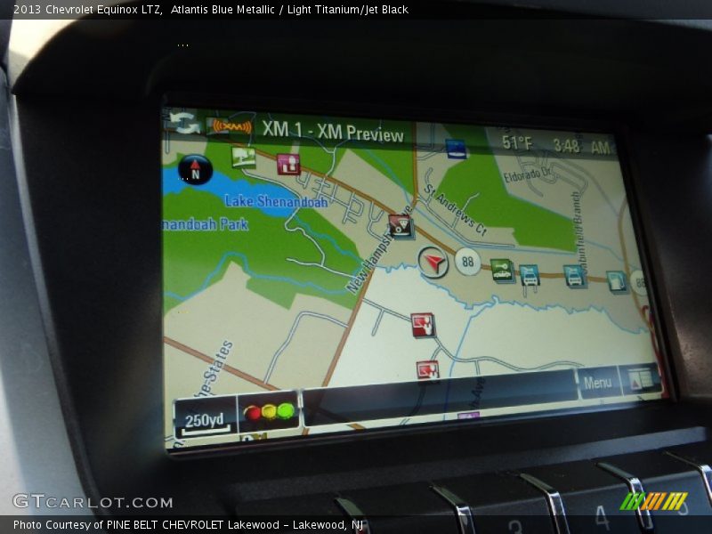 Atlantis Blue Metallic / Light Titanium/Jet Black 2013 Chevrolet Equinox LTZ
