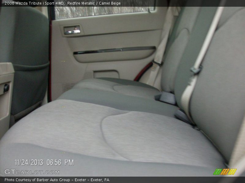 Redfire Metallic / Camel Beige 2008 Mazda Tribute i Sport 4WD