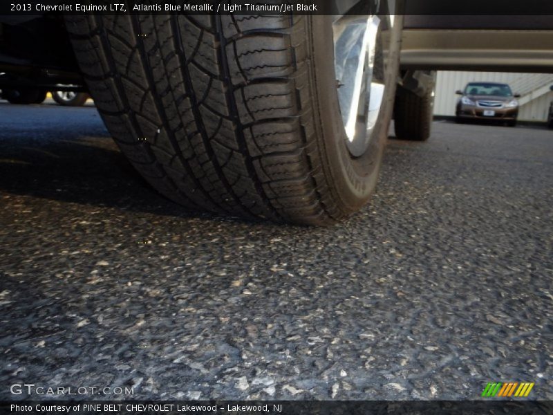 Atlantis Blue Metallic / Light Titanium/Jet Black 2013 Chevrolet Equinox LTZ