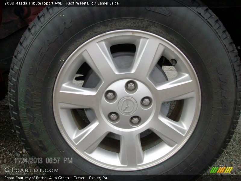 Redfire Metallic / Camel Beige 2008 Mazda Tribute i Sport 4WD