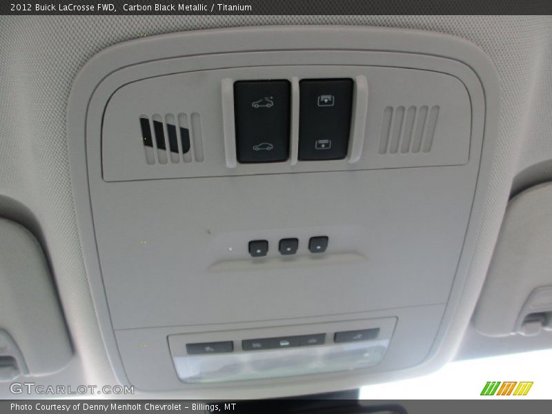Carbon Black Metallic / Titanium 2012 Buick LaCrosse FWD