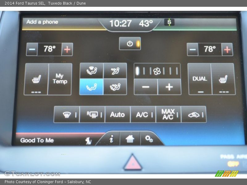 Tuxedo Black / Dune 2014 Ford Taurus SEL