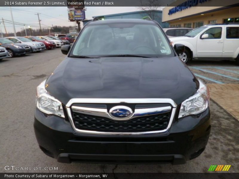Venetian Red Pearl / Black 2014 Subaru Forester 2.5i Limited