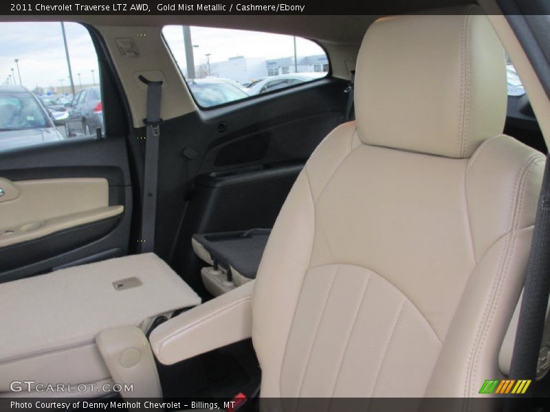 Gold Mist Metallic / Cashmere/Ebony 2011 Chevrolet Traverse LTZ AWD