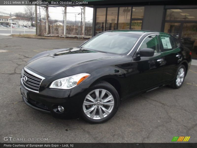 Black Obsidian / Graphite 2011 Infiniti M 37x AWD Sedan