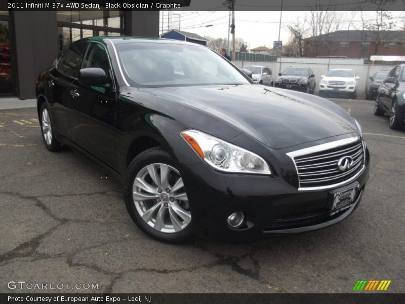 Black Obsidian / Graphite 2011 Infiniti M 37x AWD Sedan
