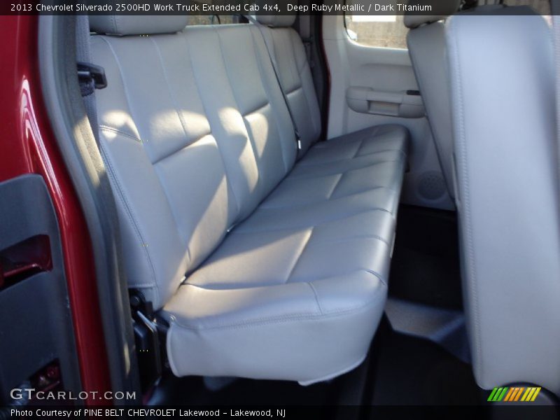 Deep Ruby Metallic / Dark Titanium 2013 Chevrolet Silverado 2500HD Work Truck Extended Cab 4x4