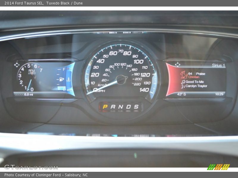 Tuxedo Black / Dune 2014 Ford Taurus SEL