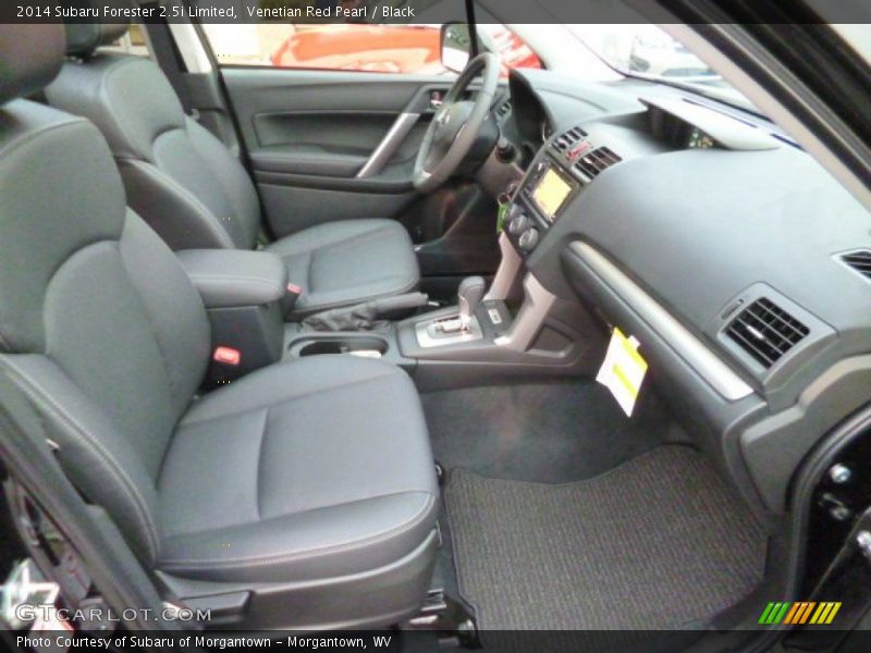 Venetian Red Pearl / Black 2014 Subaru Forester 2.5i Limited