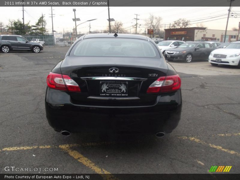 Black Obsidian / Graphite 2011 Infiniti M 37x AWD Sedan