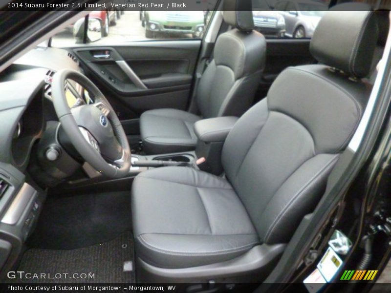 Venetian Red Pearl / Black 2014 Subaru Forester 2.5i Limited