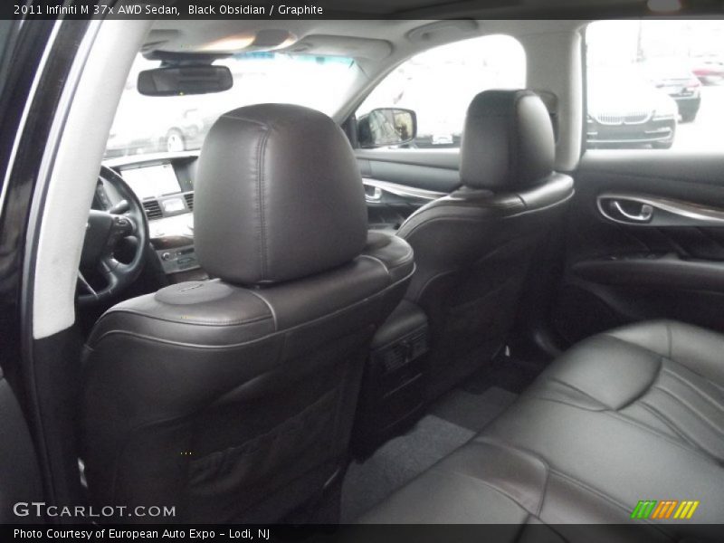 Black Obsidian / Graphite 2011 Infiniti M 37x AWD Sedan