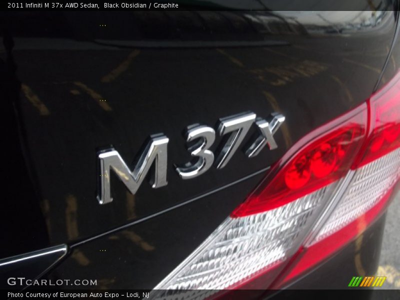 Black Obsidian / Graphite 2011 Infiniti M 37x AWD Sedan