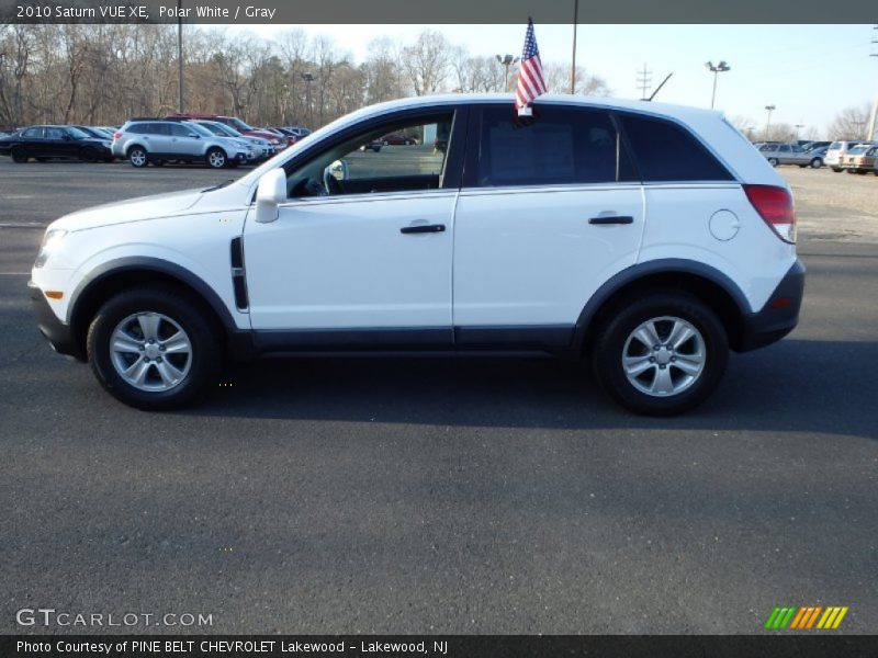 Polar White / Gray 2010 Saturn VUE XE