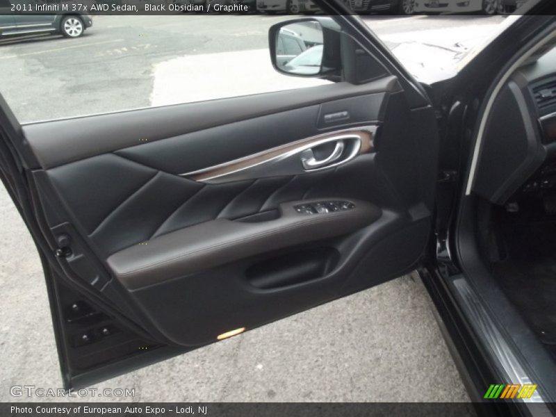Black Obsidian / Graphite 2011 Infiniti M 37x AWD Sedan