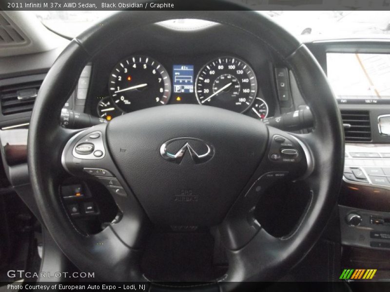 Black Obsidian / Graphite 2011 Infiniti M 37x AWD Sedan