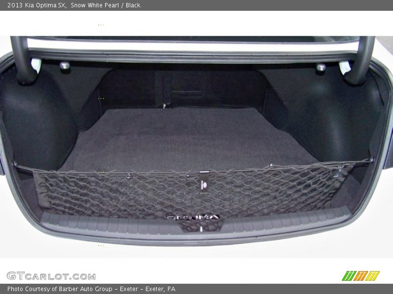 Snow White Pearl / Black 2013 Kia Optima SX