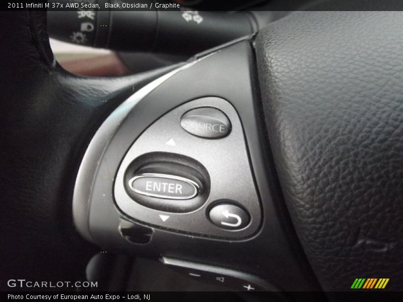 Black Obsidian / Graphite 2011 Infiniti M 37x AWD Sedan