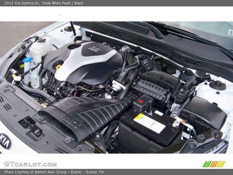 Snow White Pearl / Black 2013 Kia Optima SX