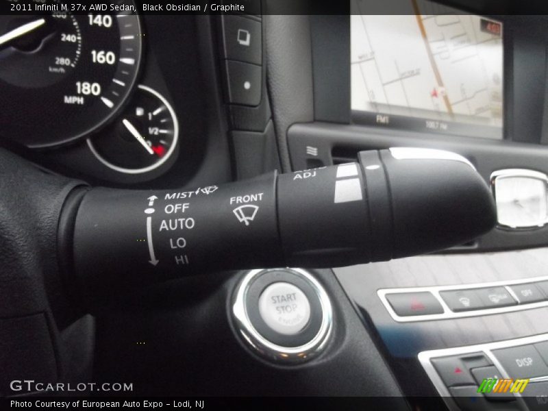 Black Obsidian / Graphite 2011 Infiniti M 37x AWD Sedan