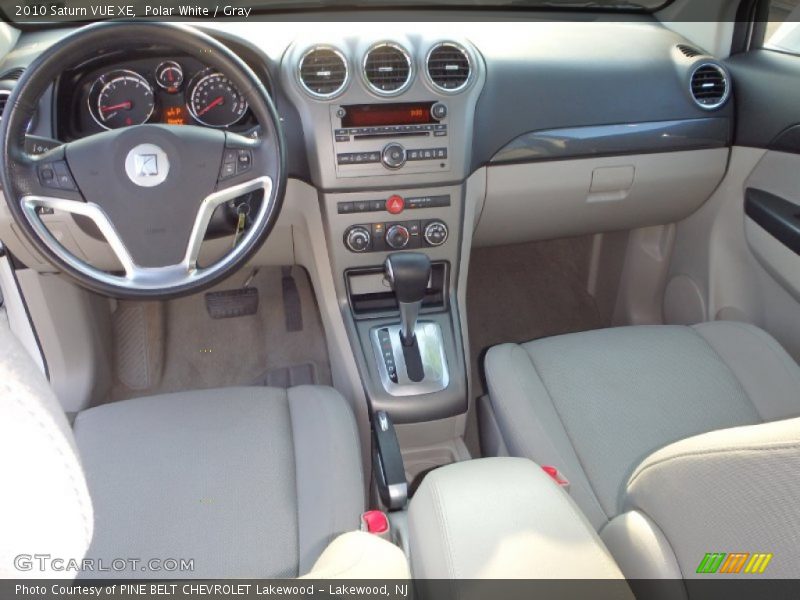Polar White / Gray 2010 Saturn VUE XE