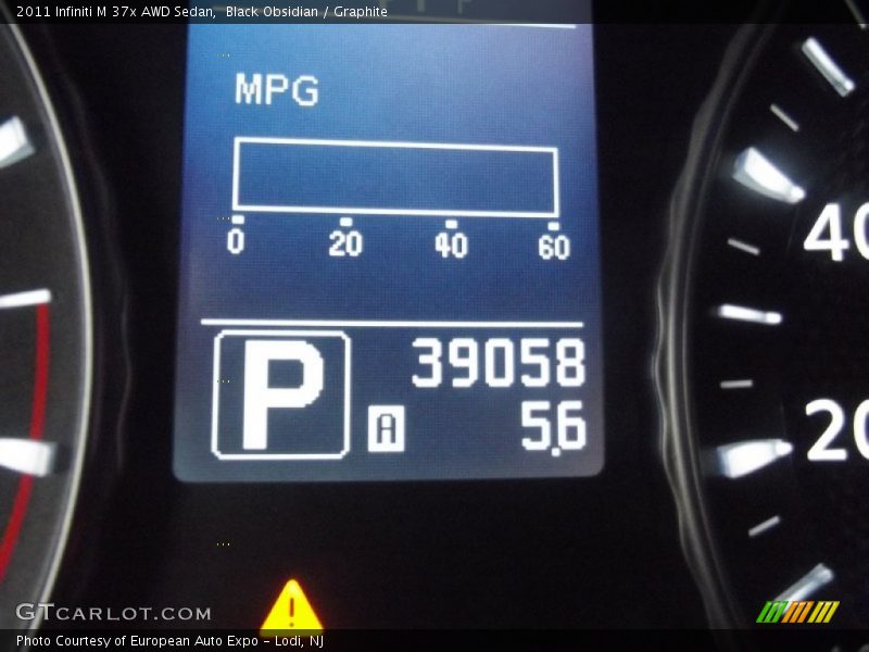 Black Obsidian / Graphite 2011 Infiniti M 37x AWD Sedan