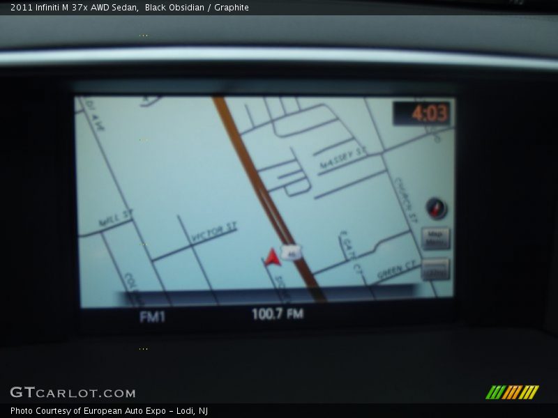 Black Obsidian / Graphite 2011 Infiniti M 37x AWD Sedan