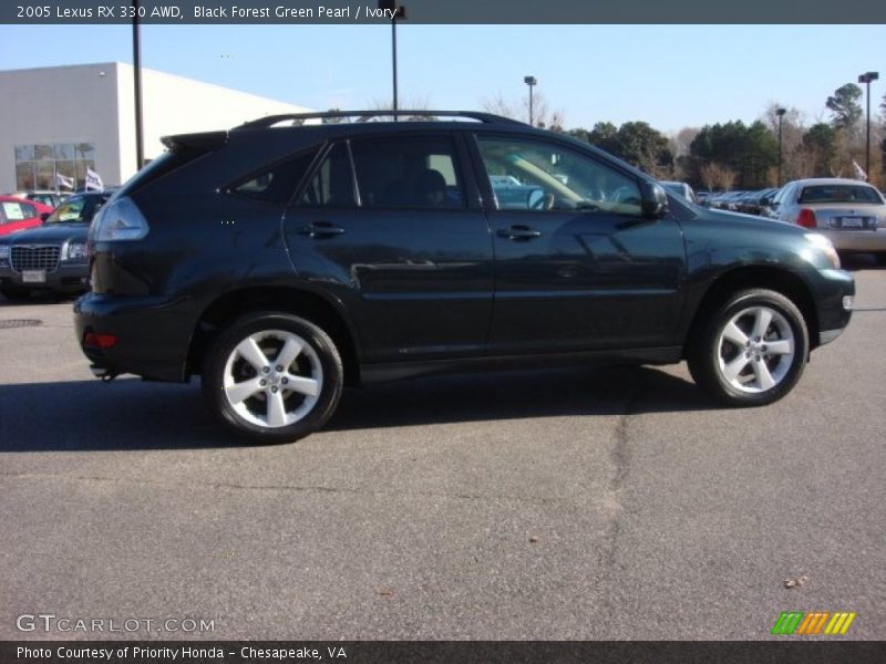 Black Forest Green Pearl / Ivory 2005 Lexus RX 330 AWD