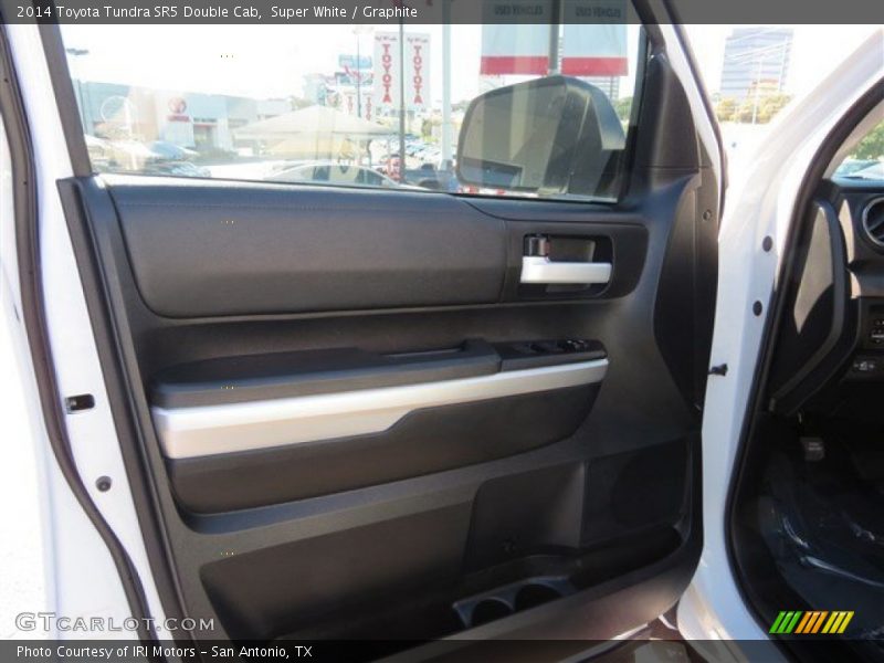 Super White / Graphite 2014 Toyota Tundra SR5 Double Cab