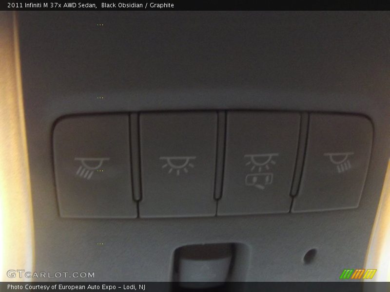 Black Obsidian / Graphite 2011 Infiniti M 37x AWD Sedan