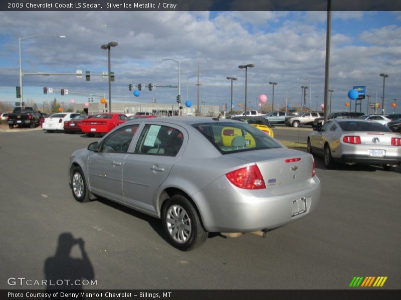 Silver Ice Metallic / Gray 2009 Chevrolet Cobalt LS Sedan