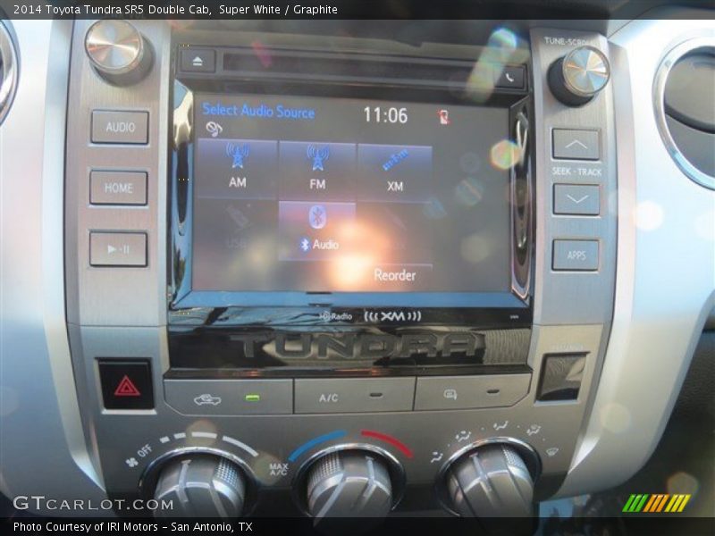 Super White / Graphite 2014 Toyota Tundra SR5 Double Cab