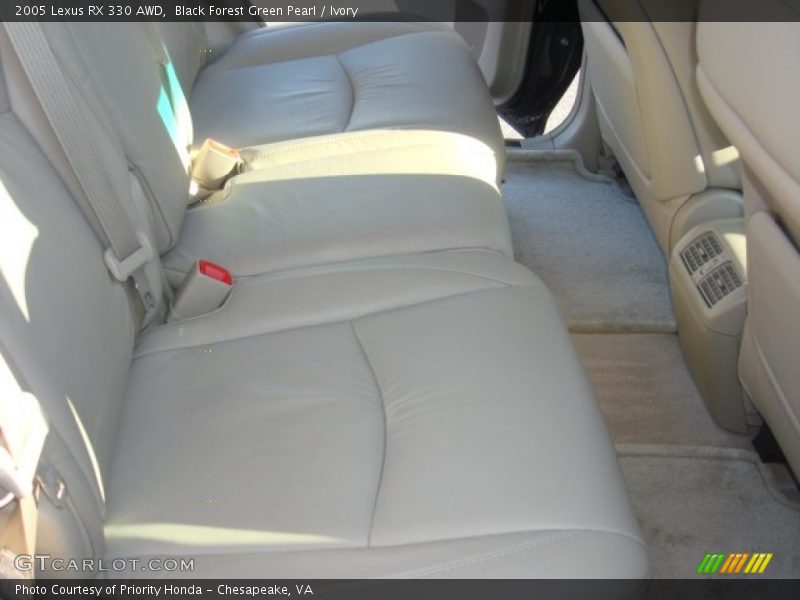 Black Forest Green Pearl / Ivory 2005 Lexus RX 330 AWD