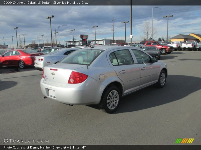 Silver Ice Metallic / Gray 2009 Chevrolet Cobalt LS Sedan