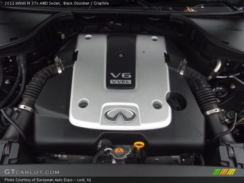 Black Obsidian / Graphite 2011 Infiniti M 37x AWD Sedan