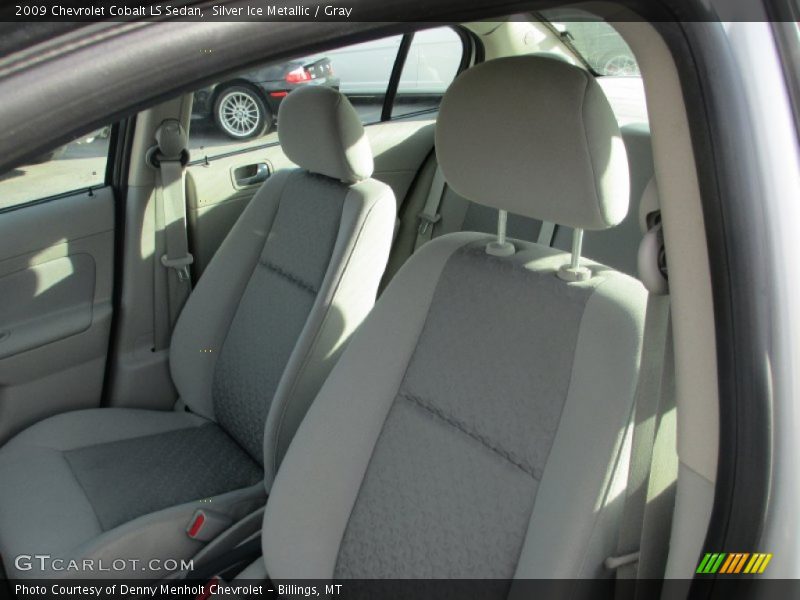 Silver Ice Metallic / Gray 2009 Chevrolet Cobalt LS Sedan