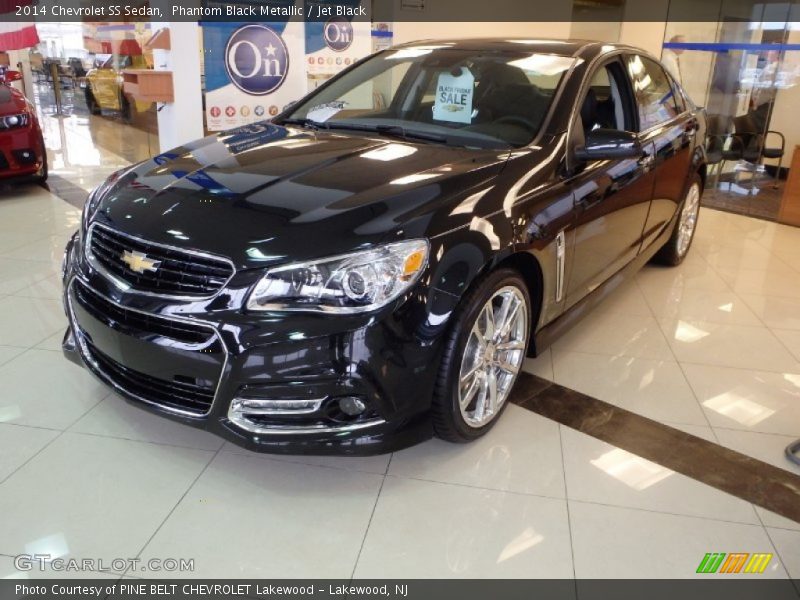 Phantom Black Metallic / Jet Black 2014 Chevrolet SS Sedan
