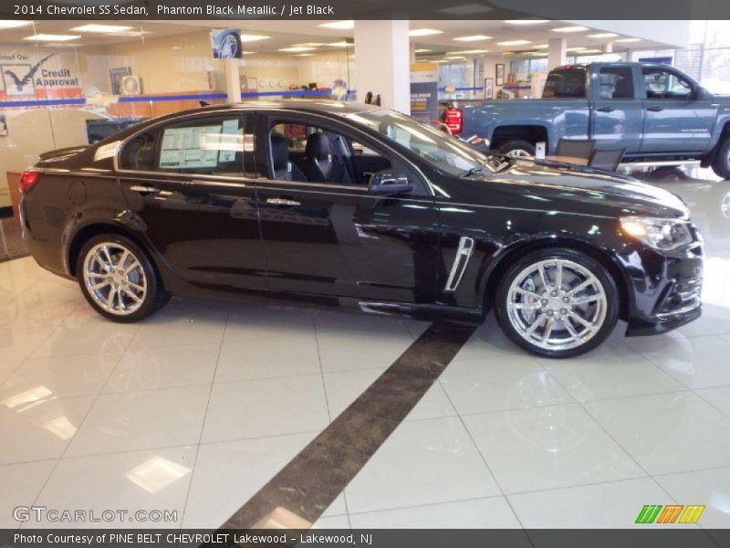 Phantom Black Metallic / Jet Black 2014 Chevrolet SS Sedan