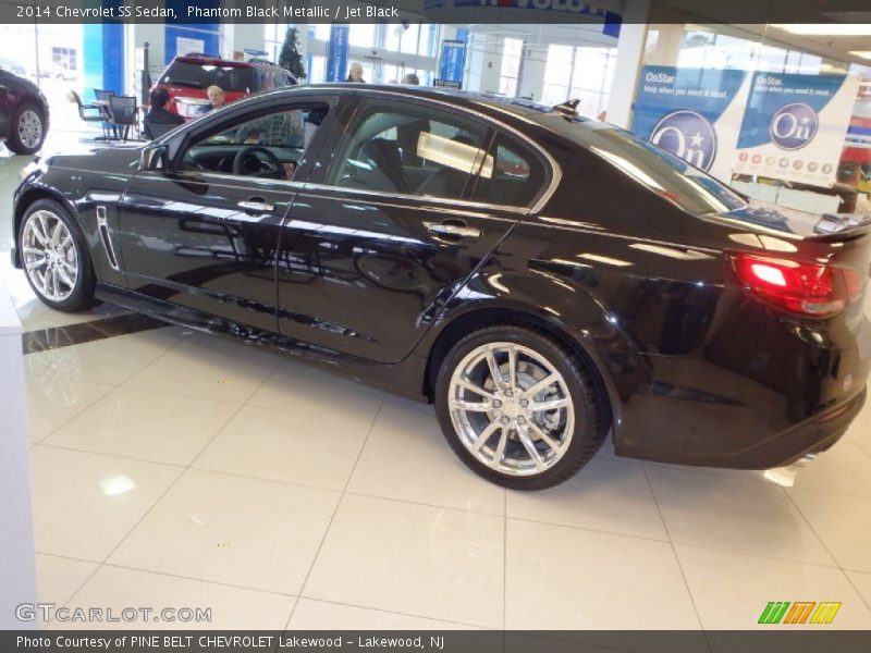 Phantom Black Metallic / Jet Black 2014 Chevrolet SS Sedan